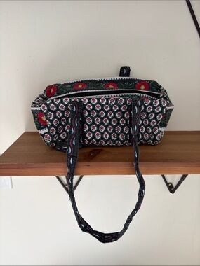 Vintage Claire Murray poppy travel bag